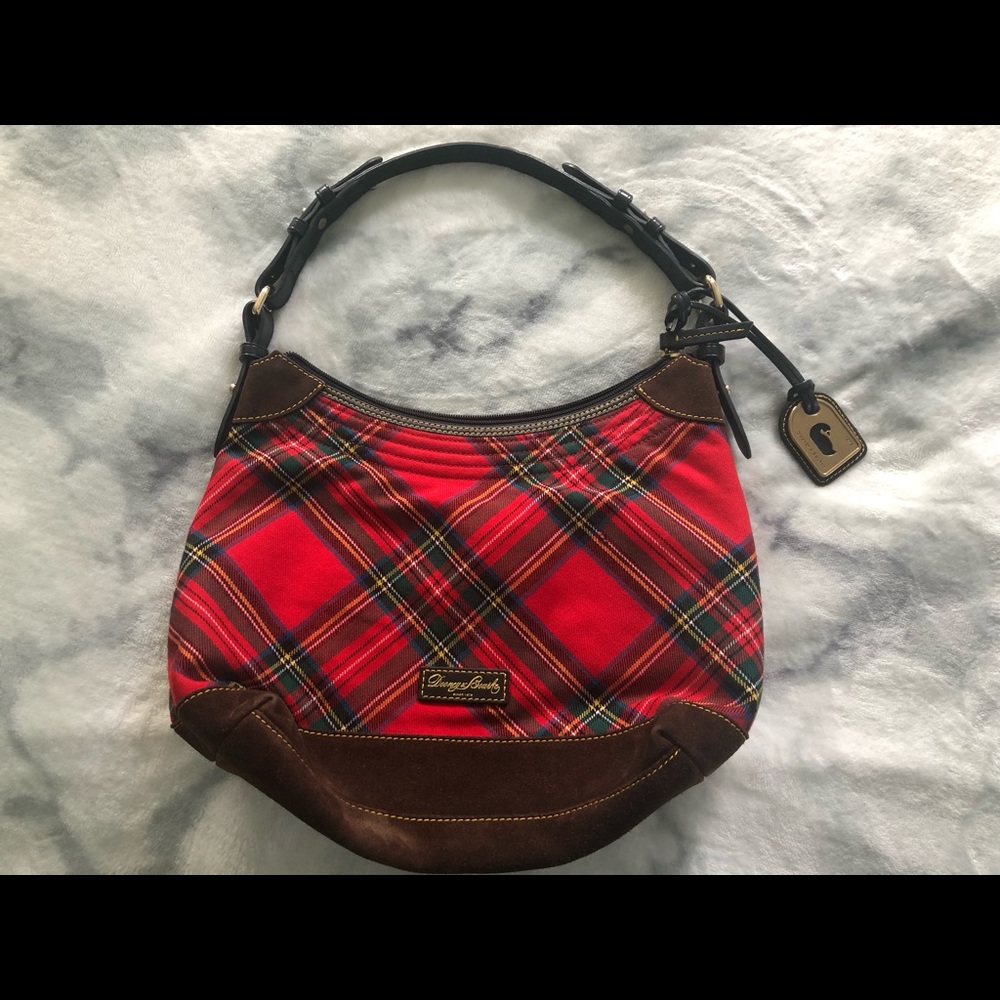 Dooney and Bourke Red Plaid Purse